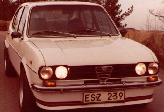 Alfa Romeo Alfasus Ti (ombyggd fanns ej i Sverige)